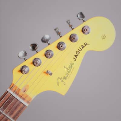 Fender American Professional Classic Jaguar Faded Firemist Gold (new) image 6