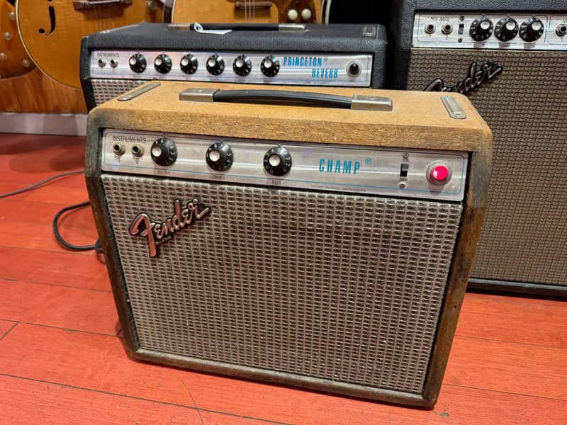 1978 Fender Champ Amp Silverface image 1