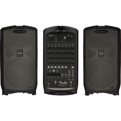 Fender Passport Venue Series 2 7-Channel 600-Watt Portable PA System 2018 - 2020 - Black image 3
