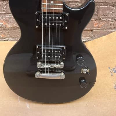 Epiphone Special Les Paul Shape Model II W/ Headstock Repair SN: 1104101005- Black image 14