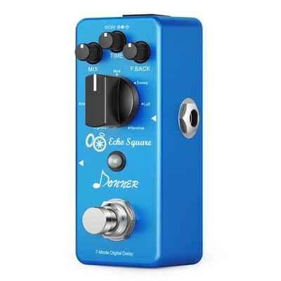 Multi Digital Delay Pedal Echo Square Guitar Effect Pedal 7 Modes image 5