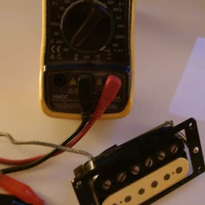 Vintage Gibson 1980 Zebra Humbucker 7.64K Tim Shaw T Top Guitar Pickup image 3