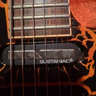 Charvel Model 6 1989 - Lava crackel image 5