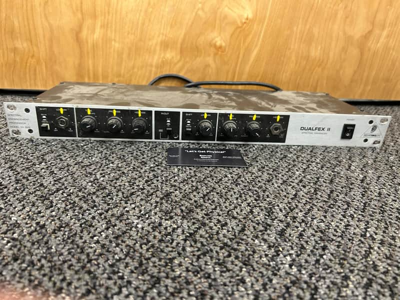 Behringer EX 822  Dualfex II 2 Channel High & Low Spectrum Enhancer image 1