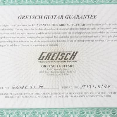 Gretsch G6128T-CG Duo Jet Cadillac Green MIJ ’57 Duo Jet 1957 Reissue Bigsby +OHSC w/COA ~MINTY~ image 11
