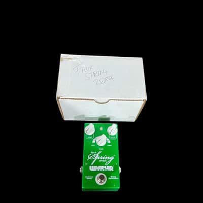 Wampler Faux Spring Reverb 2010s - Green X12831 image 1
