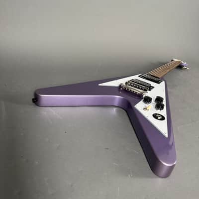 Kirk Hammett Signature Flying V Purple inkl. original Hardshell Case image 13