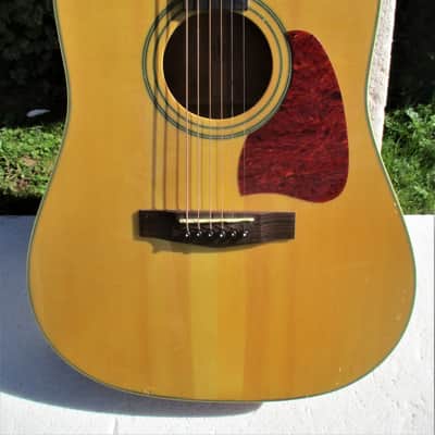 Washburn Artwood Aw-10 Guitar, 2000 , Natural Finish, Plays & Sounds Good image 3
