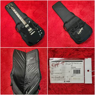 Rare 2006 Epiphone Limited Edition '61 SG LQ Lacquer SG Standard - Ebony (Black) - With Original Gigbag - Made In Japan MIJ image 25