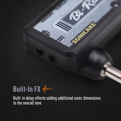 SONICAKE Guitar Headphone Amp Plug-In USB Chargable US Style High Gain Tone with Delay Effects(U.S. domestic inventory) image 3