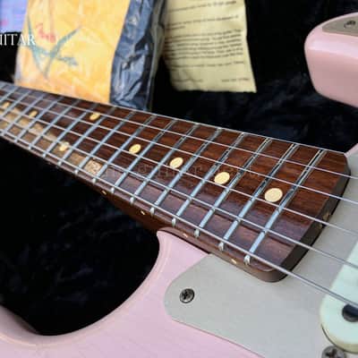 ♚MINT♚FENDER Custom Shop 50's JOURNEYMAN RELIC STRATOCASTER♚7.5 LBS !♚SHELL PINK image 7