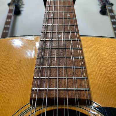 Takamine F385 Vintage Acoustic 12-String Guitar MIJ Japan 1978 Natural image 8