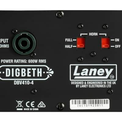 Laney DBV4104 Digbeth Series 4x10" Bass Guitar Cabinet - Open Box