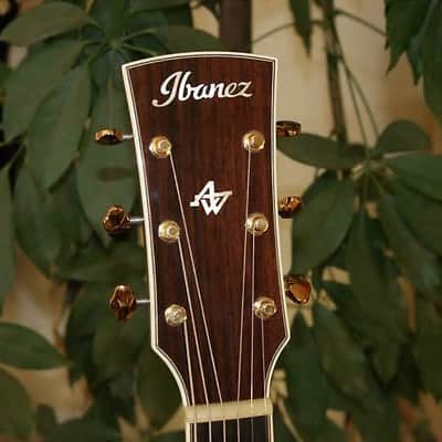 Ibanez AVD12STK Solid Torrefied Spruce Top Solid Rosewood B/S - Natural - Prototype never sold in USA image 13