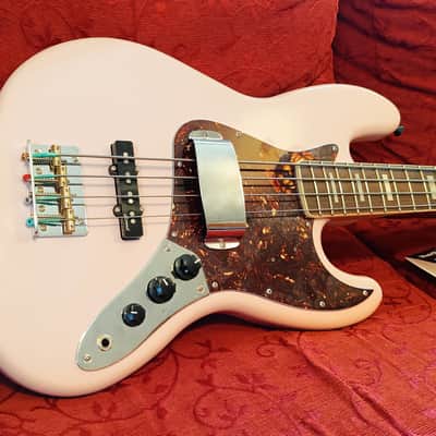 Harkey Benton MV-4JB Gotoh SP 2023 Shell Pink Jazz Bass. New with extras! image 2