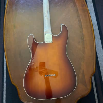 Squier Paranormal Custom Nashville Stratocaster with Laurel Fretboard 2023 - Present - Chocolate 2-Color Sunburst image 3