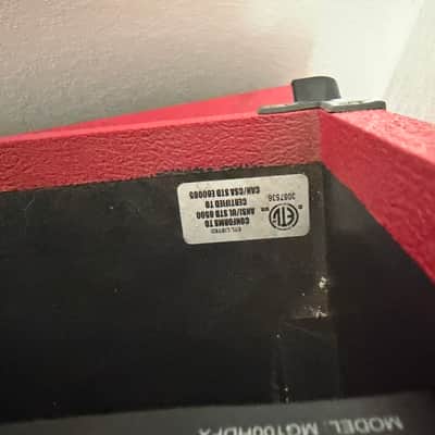 Marshall MG 100 Watt HDFX Half Stack 2007-2009 Limited Edition White Elephant Tolex image 5