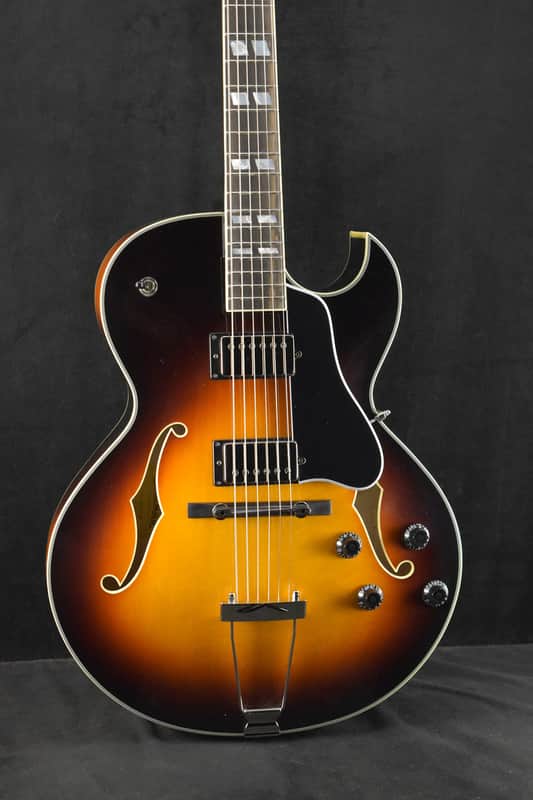 Eastman AR372CE-SB Kent Armstrong HPAG-1 Pickups Archtop Sunburst Truetone Gloss image 1