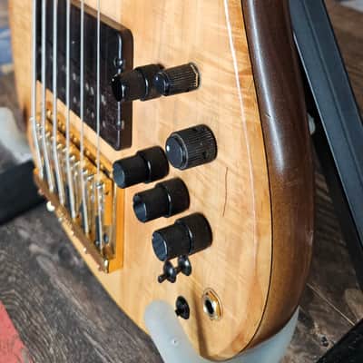 Fodera Anthony Jackson Custom 1990 - Natural image 6