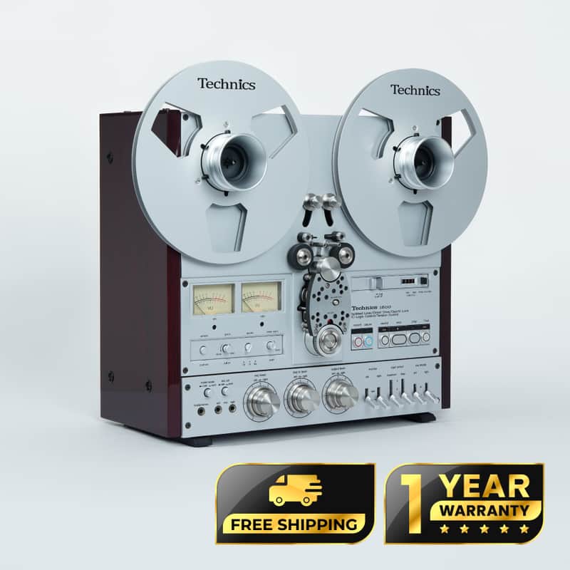 Technics 1500 Reel-to-Reel Tape Deck – Professionally Restored – Fully Tested – 1-Year Warranty image 1