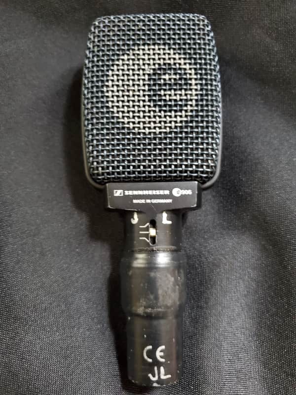 Sennheiser e906 Supercardioid Dynamic Instrument Microphone 2004 - Present - Black image 1