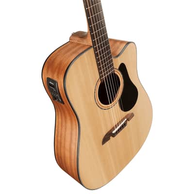 Alvarez Artist Series Dreadnought Acoustic Electric w/ Cutaway EQ & Tuner (AD30CE) image 7