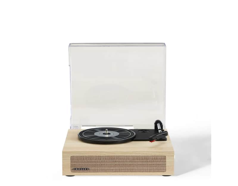 Crosley CR6042A Scout 3-Speed Bluetooth Turntable Record Player - Natural-NEW
