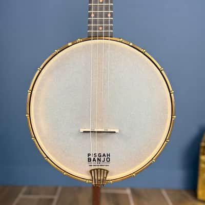 Custom Pisgah Tenor Laydie 19-Fret - 11" Curly Maple 4-String Electric Tone Ring Irish Tuning image 2