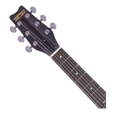 Washburn Hawk Electric Guitar - Trans Black - Open Box image 4