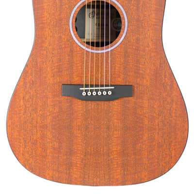 New Martin D-X1E HPL Mahogany Satin Natural #2846748 image 3