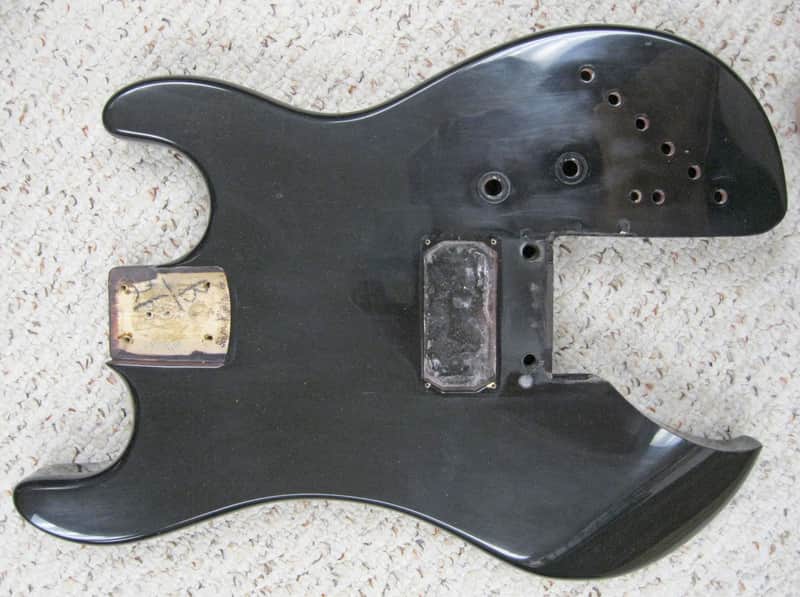 Kramer Ripley Body - Modified 1990's Black image 1