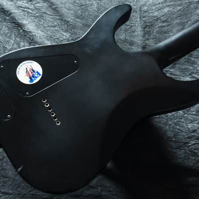 ESP LTD JD-600 Jon Donais Signature 2007 - See Thru Black Satin - VERY GOOD condition image 12