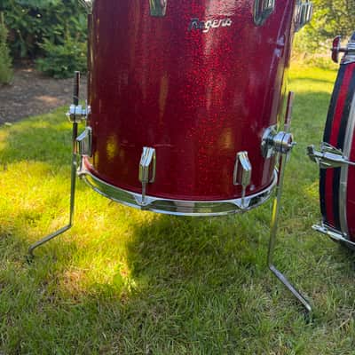 Rogers Holiday/Powertone 1960s - Red Sparkle image 7