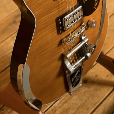 Gretsch G6134TFM-NH Nigel Hendroff Signature Penguin Amber Flame image 6