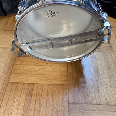 Rogers "Big R" Dyna-Sonic 6.5x14" Brass Snare Drum 1975 - 1984 - Chrome image 2
