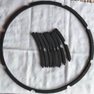 2 brand new sets of 15" speaker foam rubber gaskets for speaker with 8 mounting holes image 1