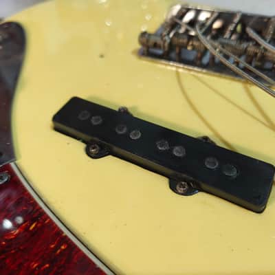 Fender Jazz Bass 1965 Refinish Olympic White ALL ORIGINAL PARTS image 22