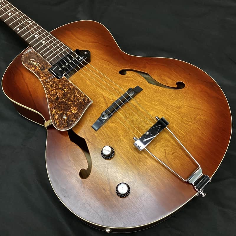 Godin 5th Avenue Kingpin P90 Cognac Burst/Lefty【SALE！】 | Reverb