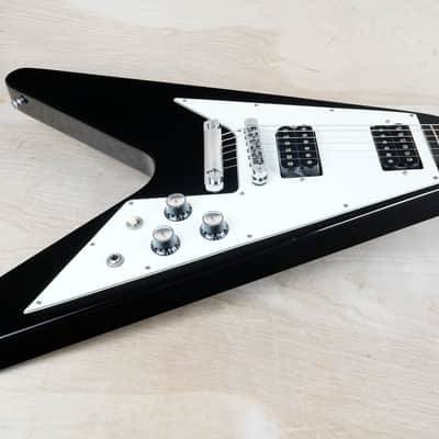 Gibson Flying V Factor X 2005 Ebony '67 Reissue w/ Bag image 7