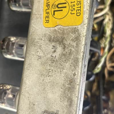 Vintage 1970's Fender Super Reverb 4x10 all tube guitar combo amp image 14
