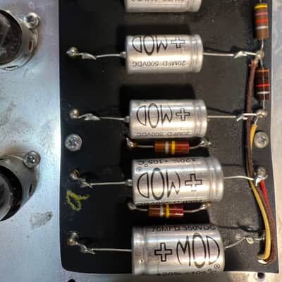 Fender Bassman "Drip Edge" 2-Channel 50-Watt Guitar Amp Head 1968 - 1969 - Silverface image 10