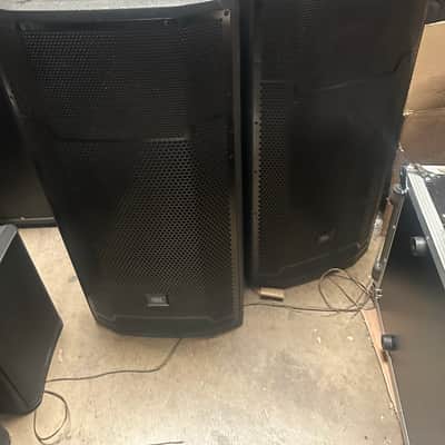 JBL PRX735 15" Powered 3-Way Main Speaker System 2010s - Black image 9