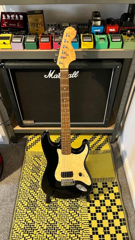 Tom Delonge Guitar Partscaster Strat 2020s - Black image 1
