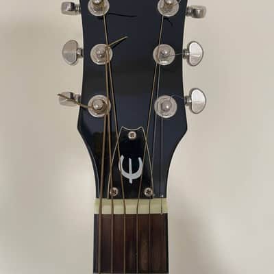 Epiphone EL-00 2012 - Vintage Sunburst with hard case and Dean Markley piezo image 4