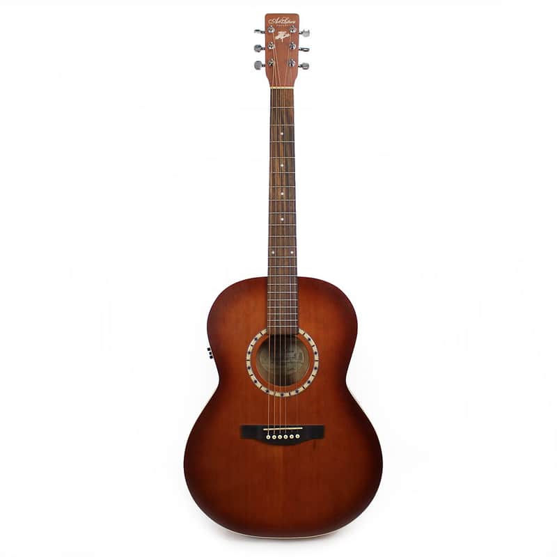 Art & Lutherie Folk Cedar Antique Burst QI Acoustic Electric