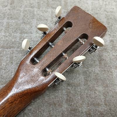 Vintage 1928 Harmony / Supertone Lindbergh Koa - 12th-Fret Slot-Head w/ Original Soft Shell Case - Restoration image 10