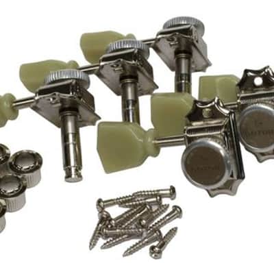 Gotoh SD90 Nickel Magnum Lock Vintage Guitar Machine Heads Set of 3 + 3 image 3