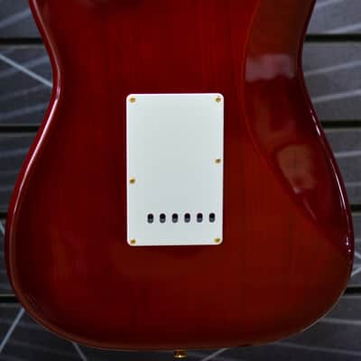 Fender Made in Japan Artist Richie Kotzen Stratocaster Electric Guitar Red Burst Incl Gig Bag image 2