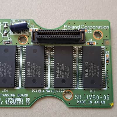 Roland SR-JV80-06 Dance Expansion Board, recapped image 2
