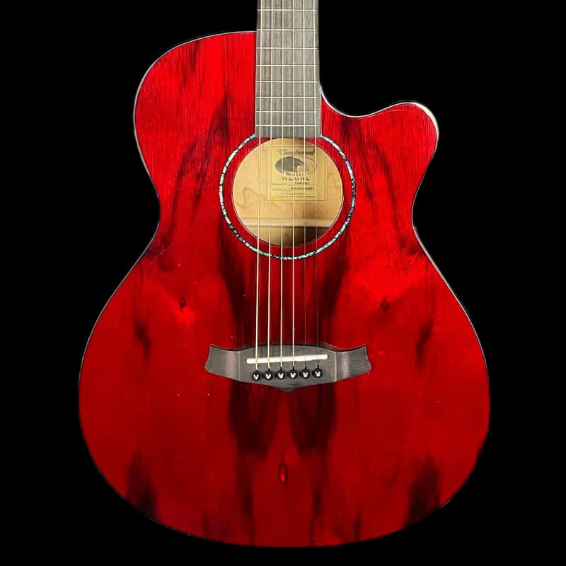 Tanglewood Azure TA4CERD Electro-Acoustic Guitar Shimmer Red Gloss image 1